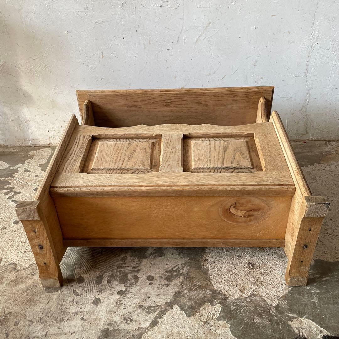 りこビンテージ ブックスタンド　剥離