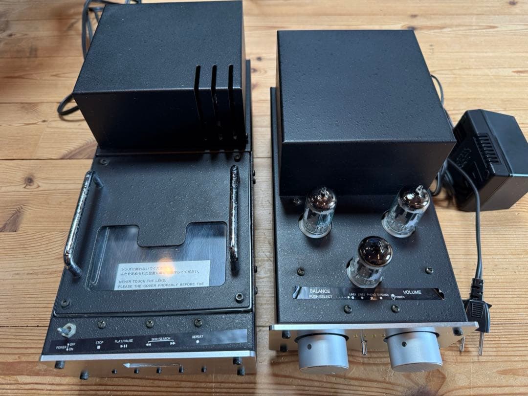 真空管　エレキット　ハイブリッドステレオアンプ TU-875 TU-876