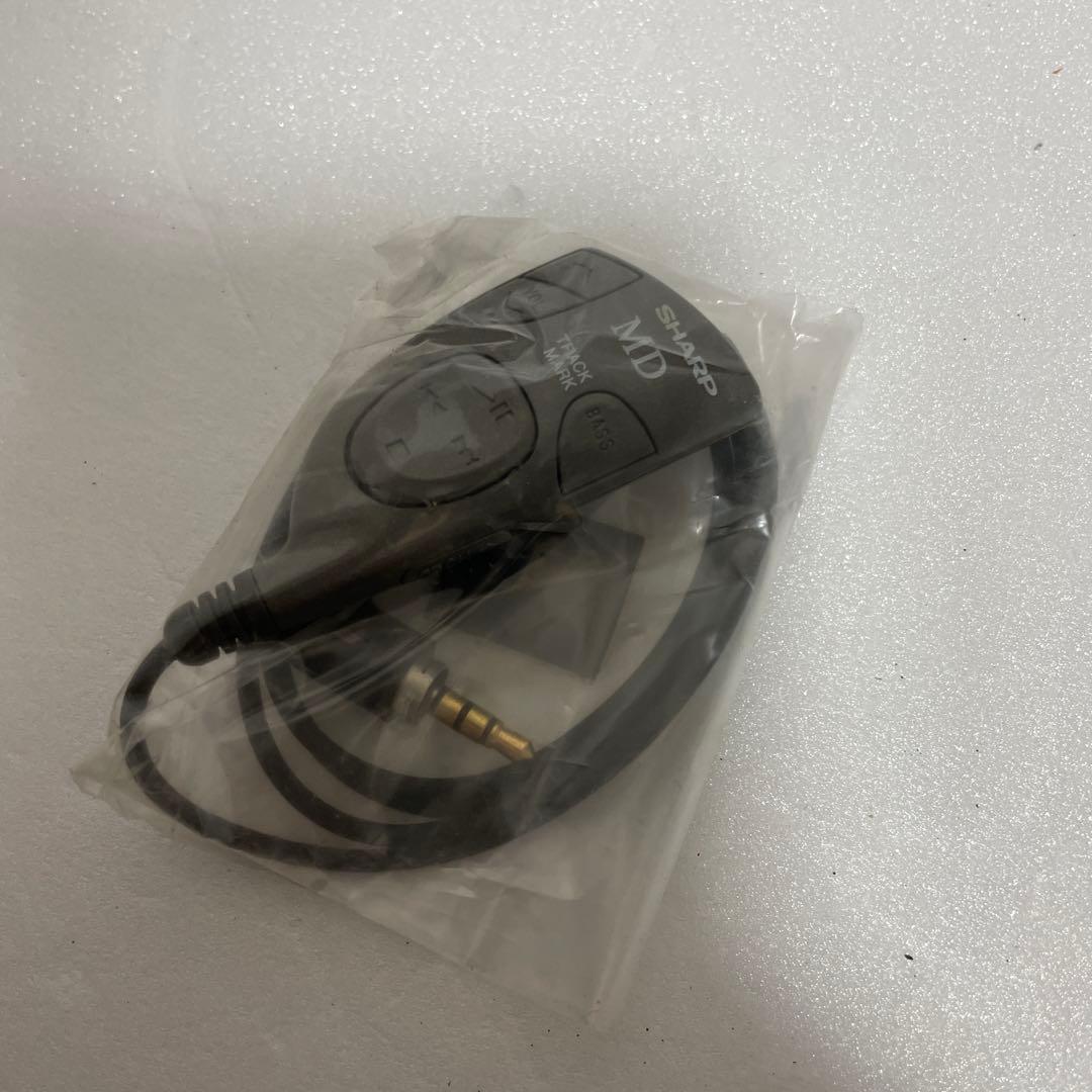 SHARP ポータブルMDプレーヤー MD-MS100-S 付属品有り