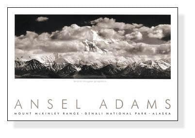 額装品/Mt. McKinley Range /アンセル アダムス