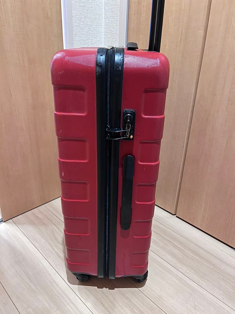 無印良品 スーツケース 63L キャリーケース 大容量 ストッパー付き　4輪