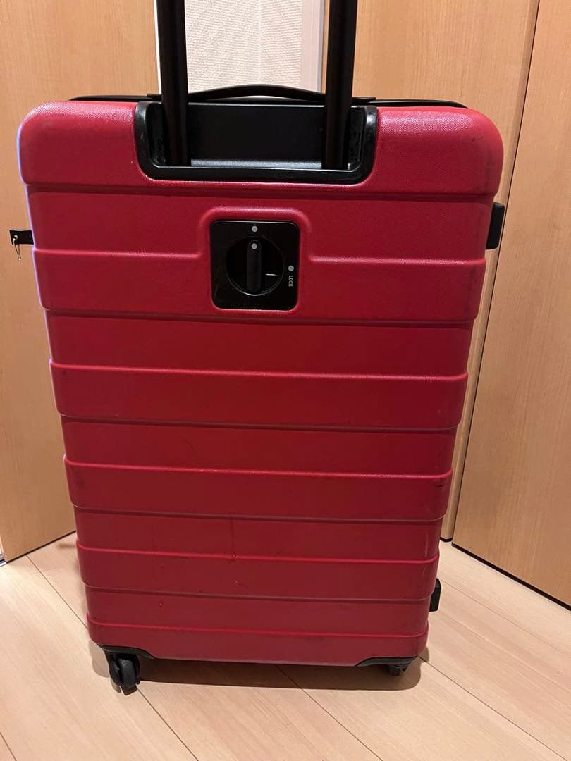 無印良品 スーツケース 63L キャリーケース 大容量 ストッパー付き　4輪