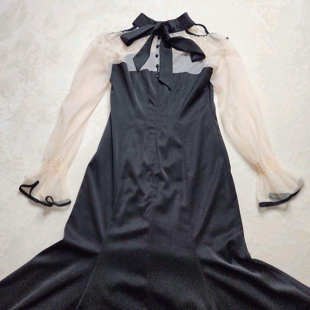 ✨完売品✨atlo by pour vous オケージョンドレス リボン 黒