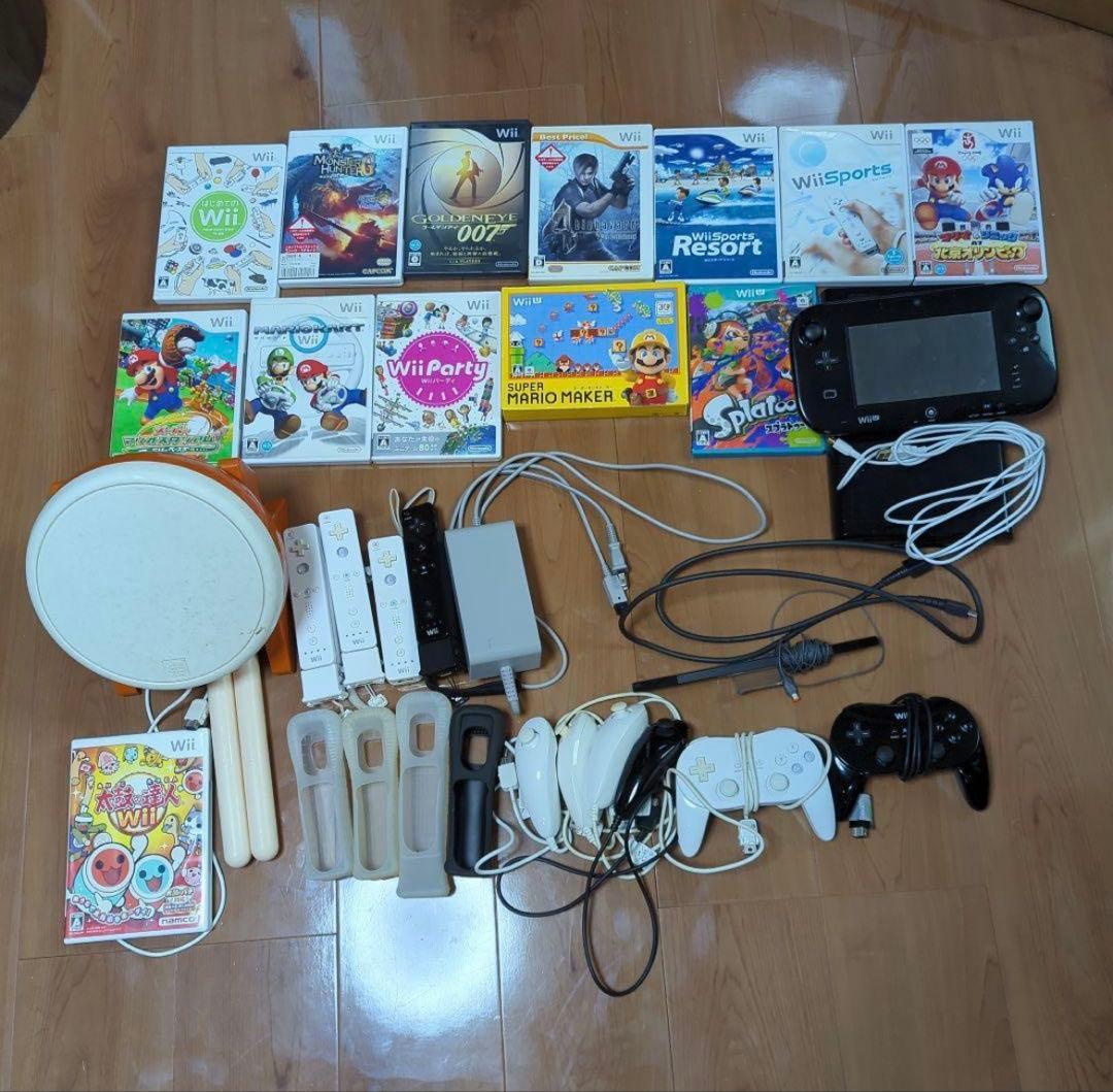 WiiＵ　32GB　プレミアムセット　すぐ遊べる！　　ダウンロードソフト付き！