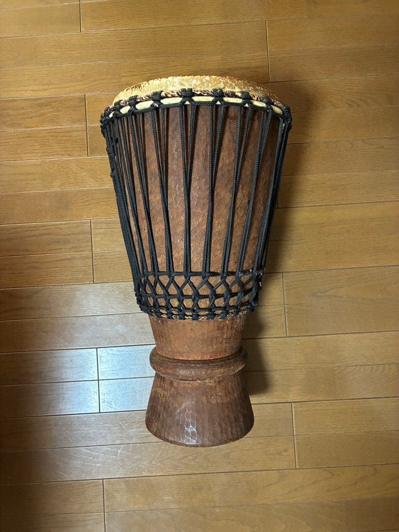 ブガラブー アフリカ (参考:ジェンベ、ジャンベ、コンガ、ブガラブ) ケース付き