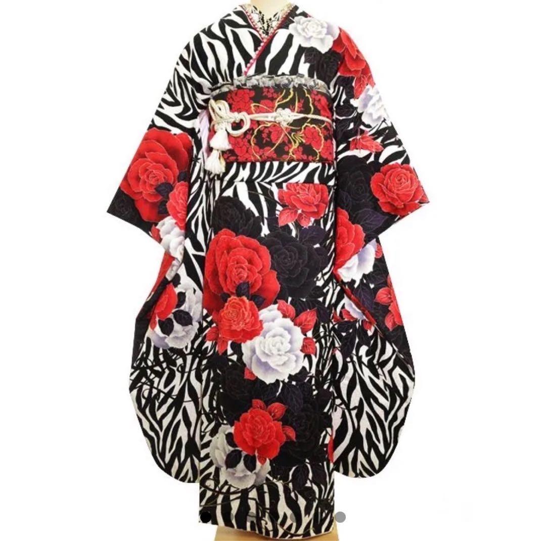 振袖セット　髪飾り　バッグ草履等