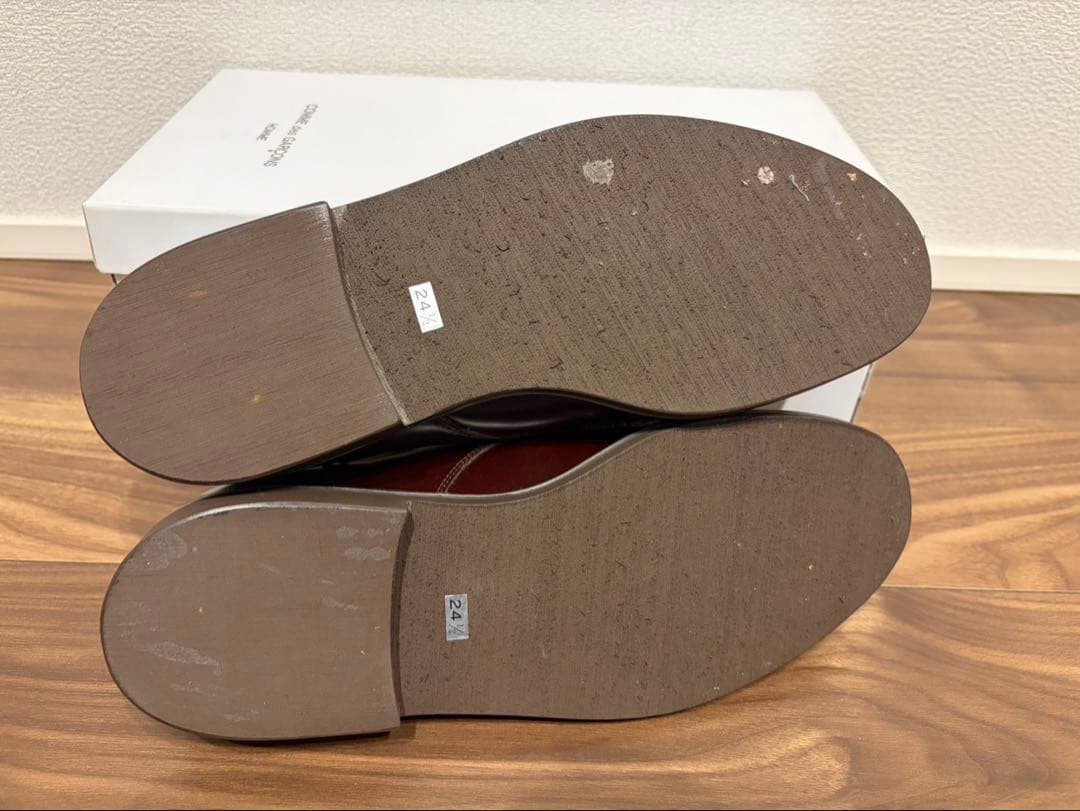 COMME des GARCONS HOMME 00s スリットゴア シューズ