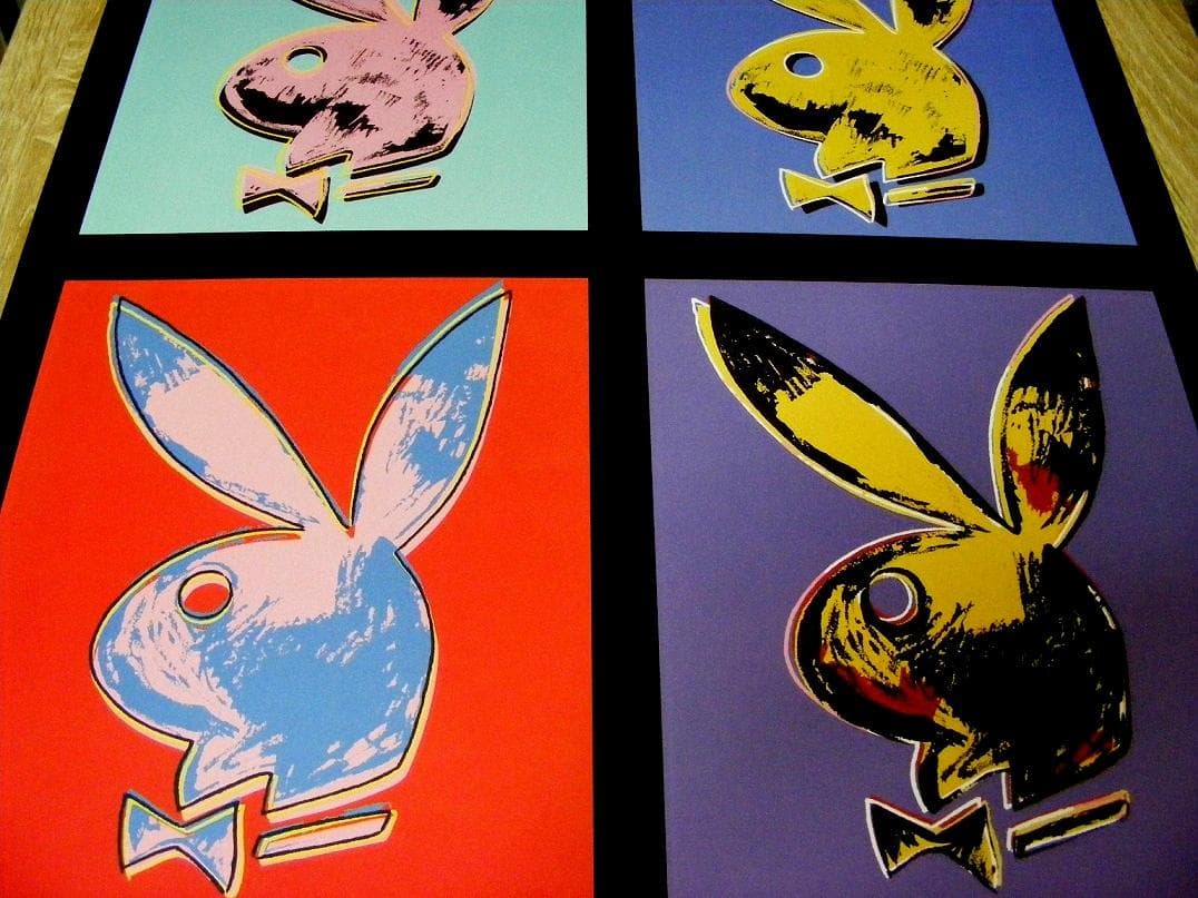 アンディ ウォーホル Playboy Bunny 4 1999年製 ポスター