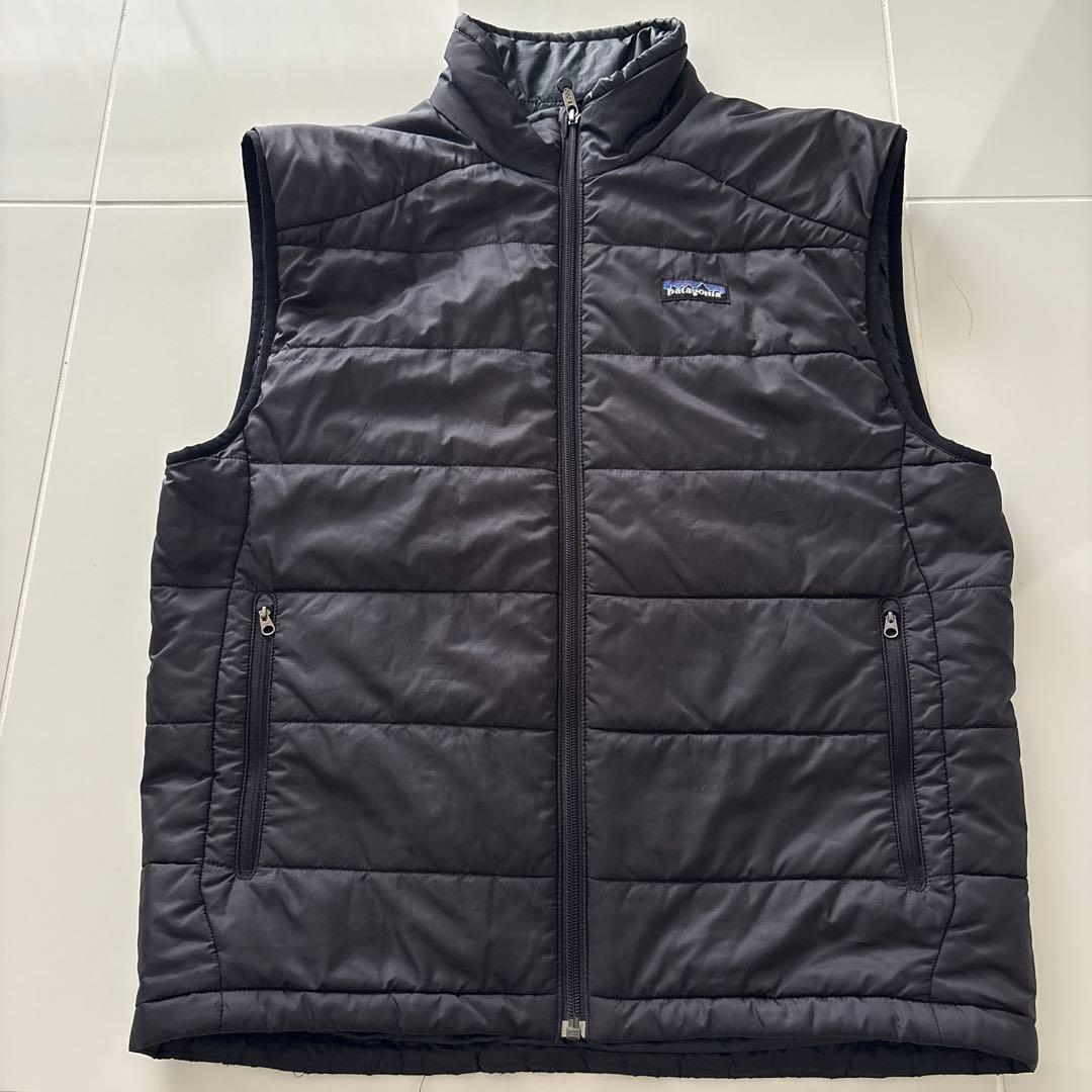 Patagonia ブラック マイクロパフベスト