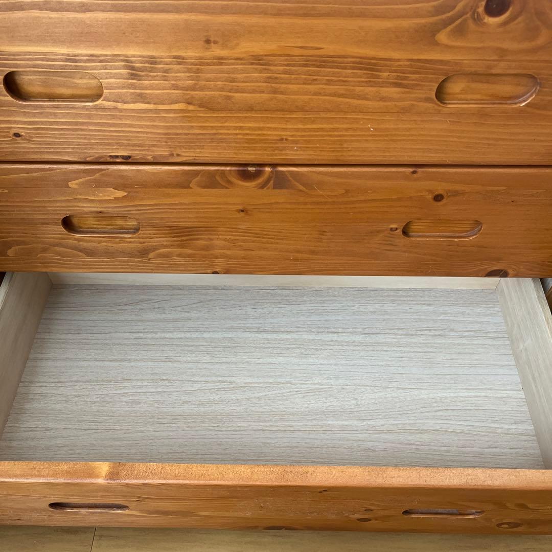 kurashino パイン無垢材　ローチェスト