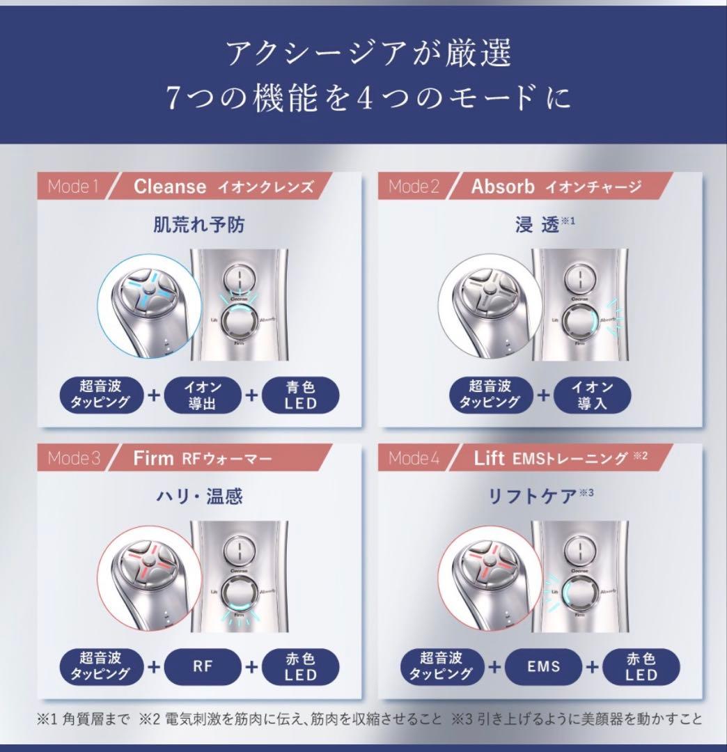 Axxzia Mate for Face 美顔器　アクシージア