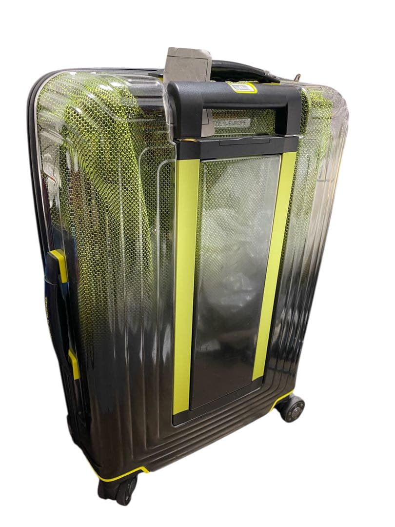 限定サムソナイトDIESELキャリーケース ブラック/グリーン