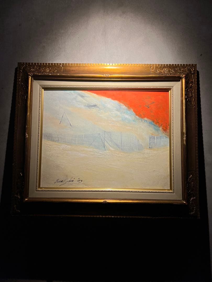 肉質画　風景画