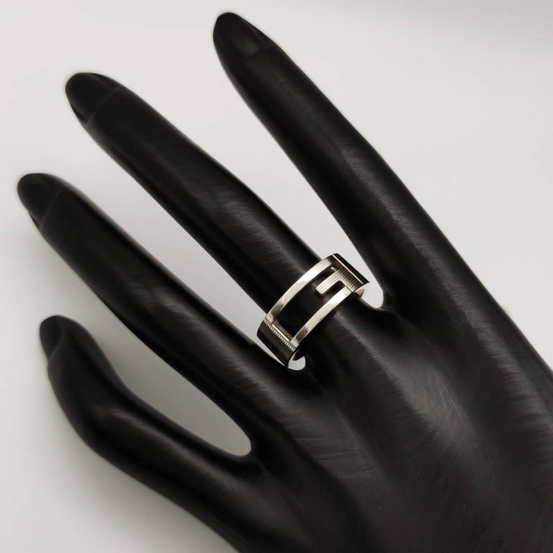 専用【極美品グッチ Gucci リング17（16）カットアウトG シルバー 指輪