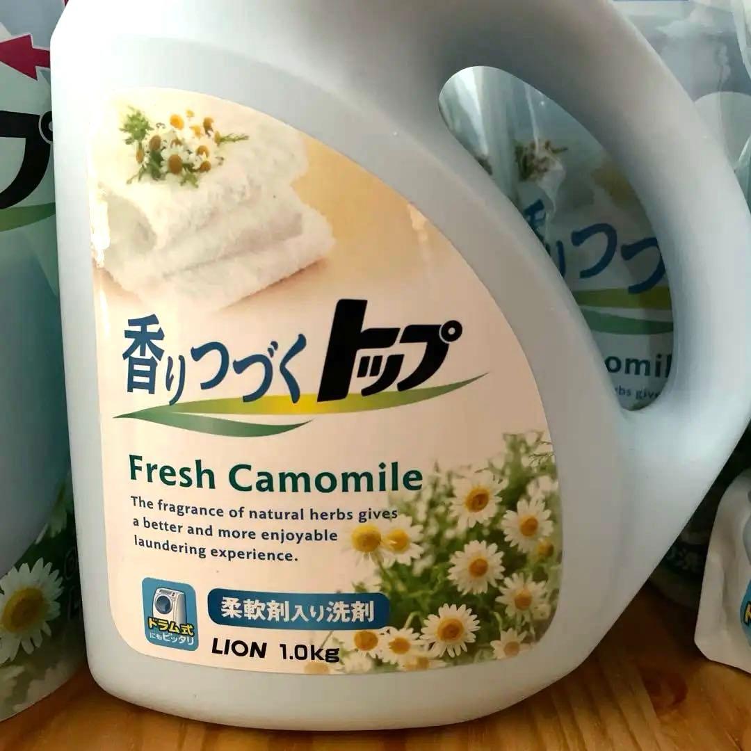LION 香りつづくトッブ フレッシュ カモミール 洗濯洗剤 柔軟剤入り