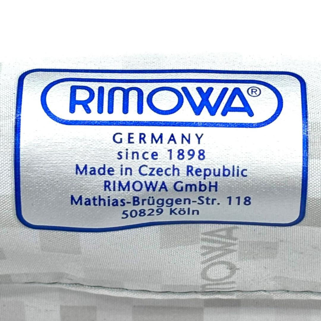 リモワ サルサ ビジネストロリー 4輪 810.40 機内持込可能 美品