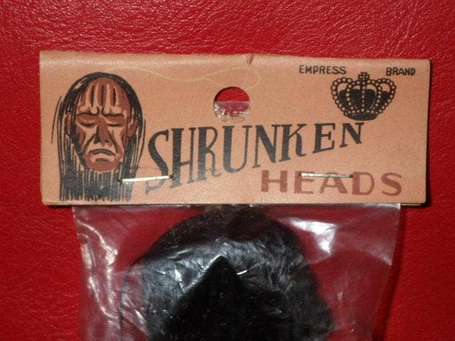 60’S★シュランケンヘッド★168★干し首★ツァンツァ★ビンテージ★悪趣味