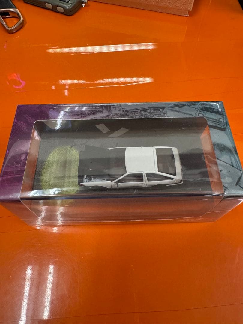 希少！INITIAL D AE86 ミニカー 1/64
