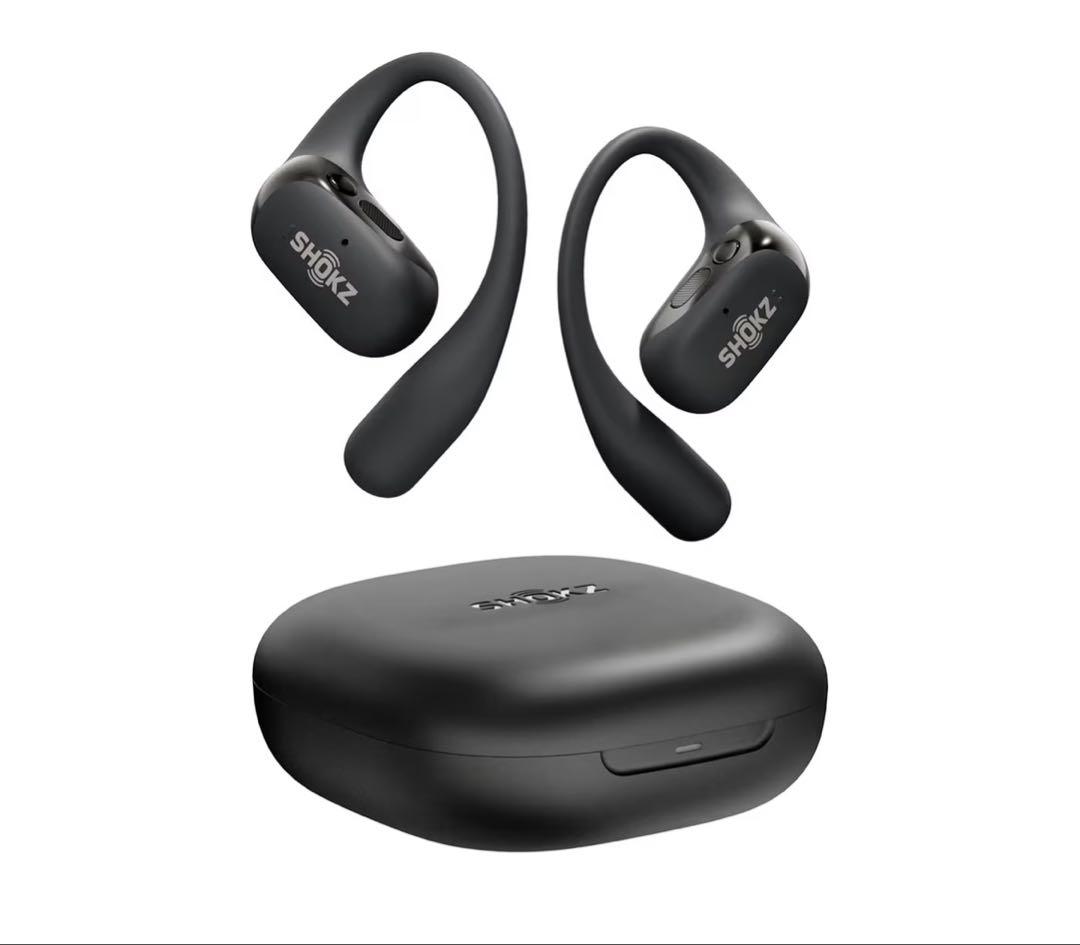 SHOKZ ワイヤレスイヤホン ブラック