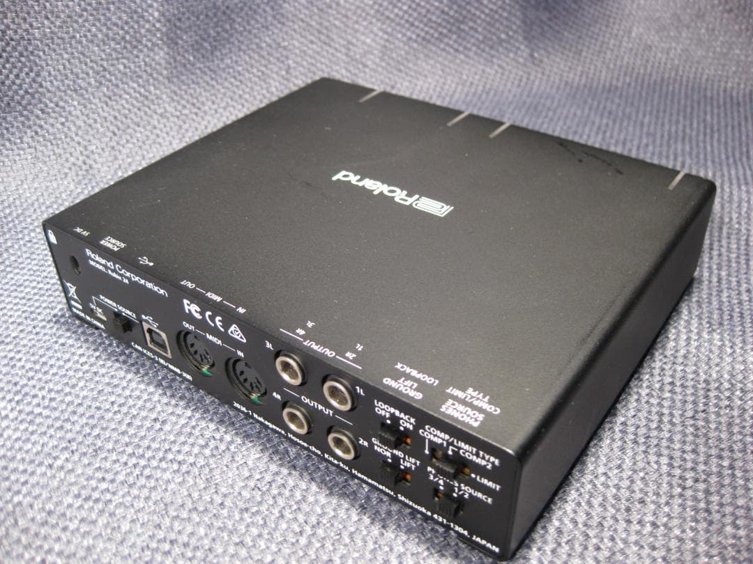 Roland USBオーディオ インターフェース Rubix24 DTM 動作品