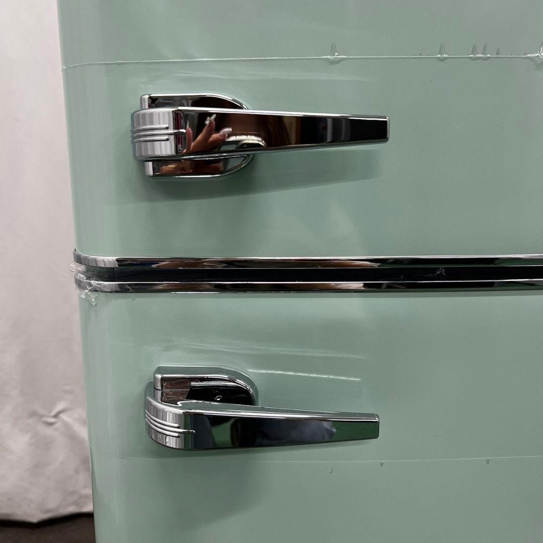 990　【未使用・展示品】　冷蔵庫　レトロ　一人暮らし　綺麗　設置無料