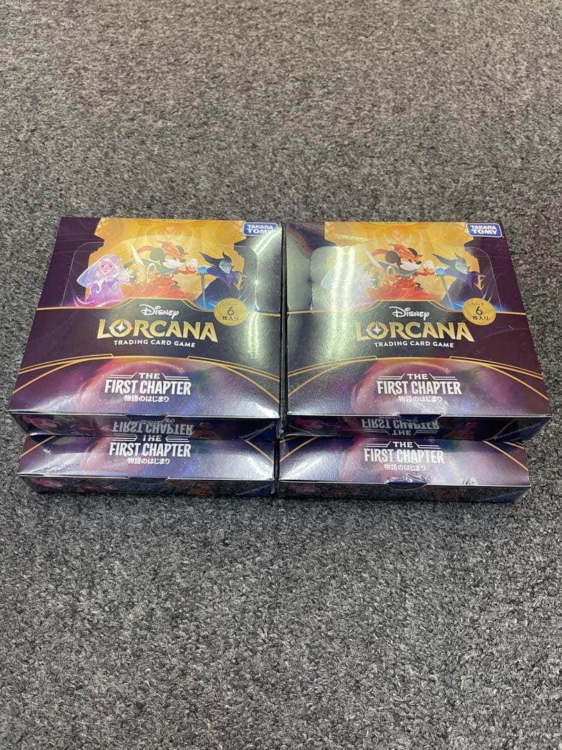 (値下げ)【新品・未開封】ディズニー ロルカナ 4BOX シュリンク付
