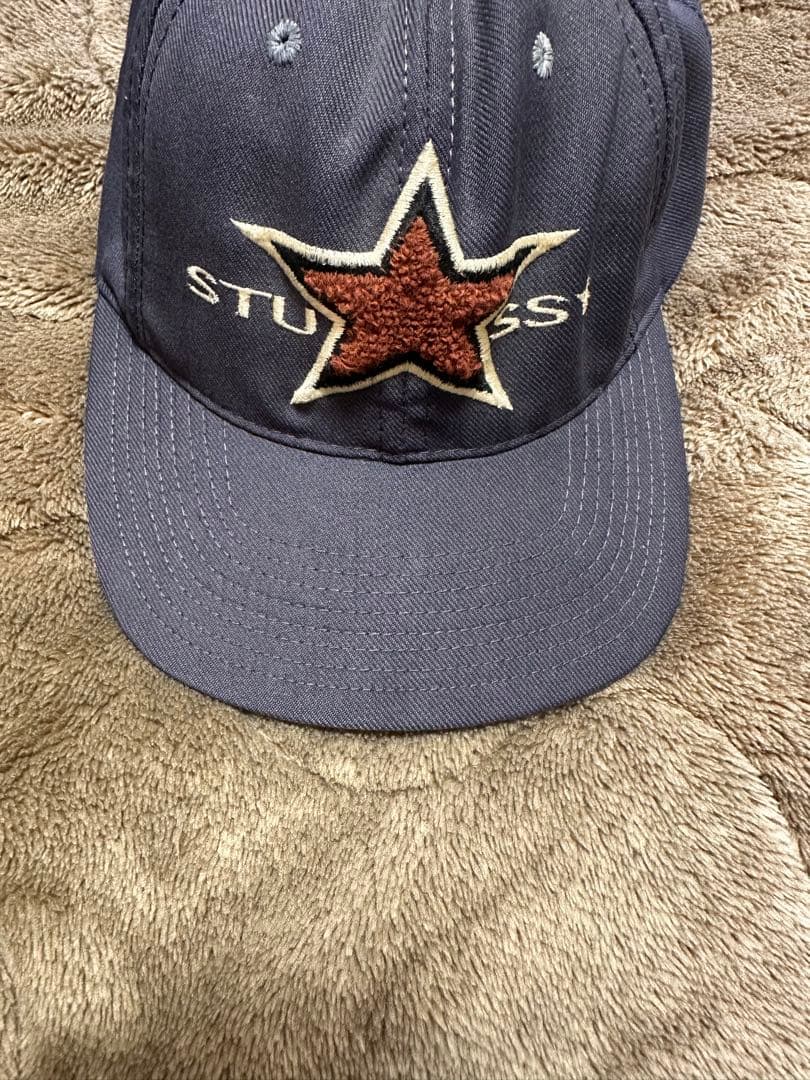 90s old stussy スター　キャップ