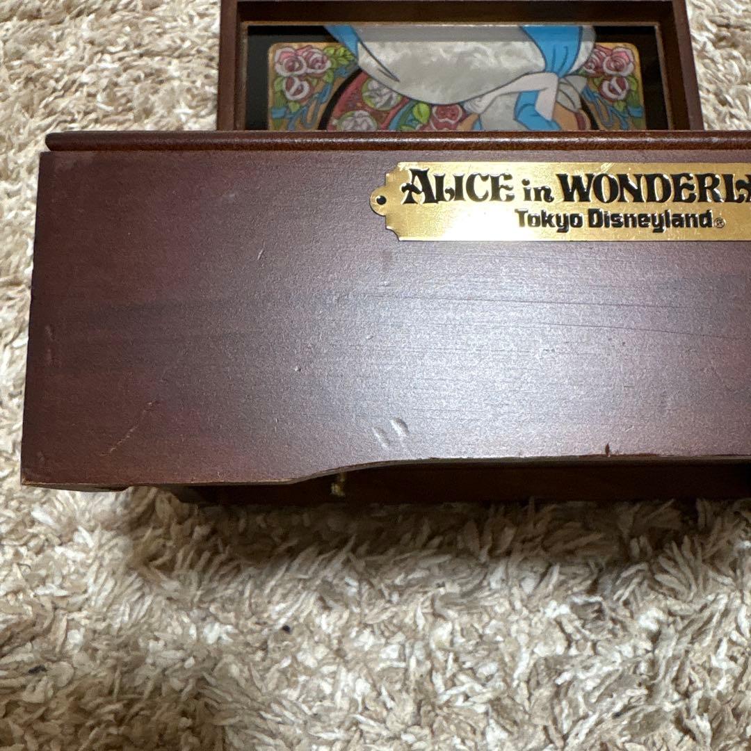 不思議の国のアリス オルゴール ジュエリーボックス ディズニー