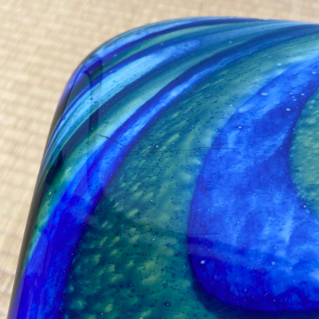 53cm 70`sイタリアヴィンテージハンドメイド花瓶　大型フラワーベース