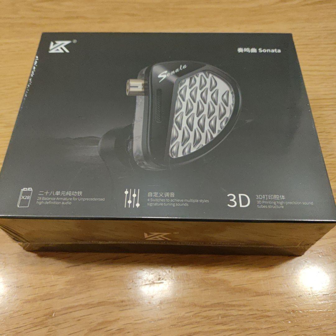新品未開封 KZ Sonata スイッチ付 28BA イヤホン