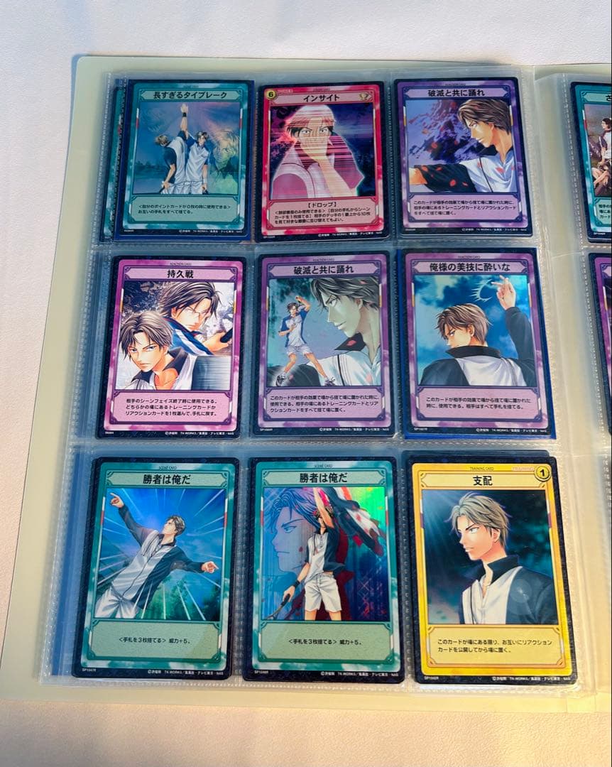 【91枚】テニスの王子様 TCGトレーディングカードCHARACTERカード