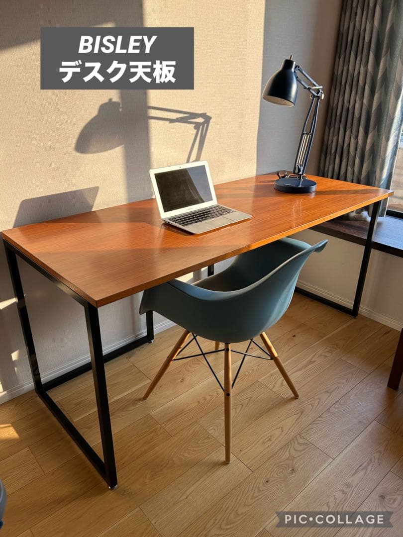 【BISLEY】ビスレー デスク天板(チーク) 横幅160cm 奥行65cm
