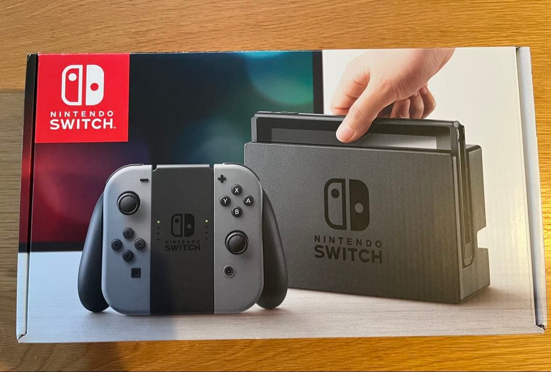 【中古美品★おまけ付き】Nintendo Switch 本体 グレー