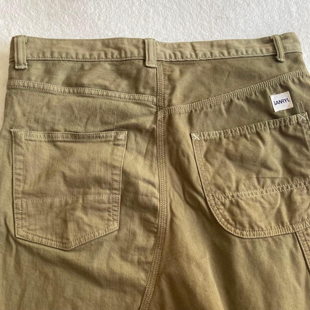 GANRYU COMME des GARCONS アシンメトリー　サルエル