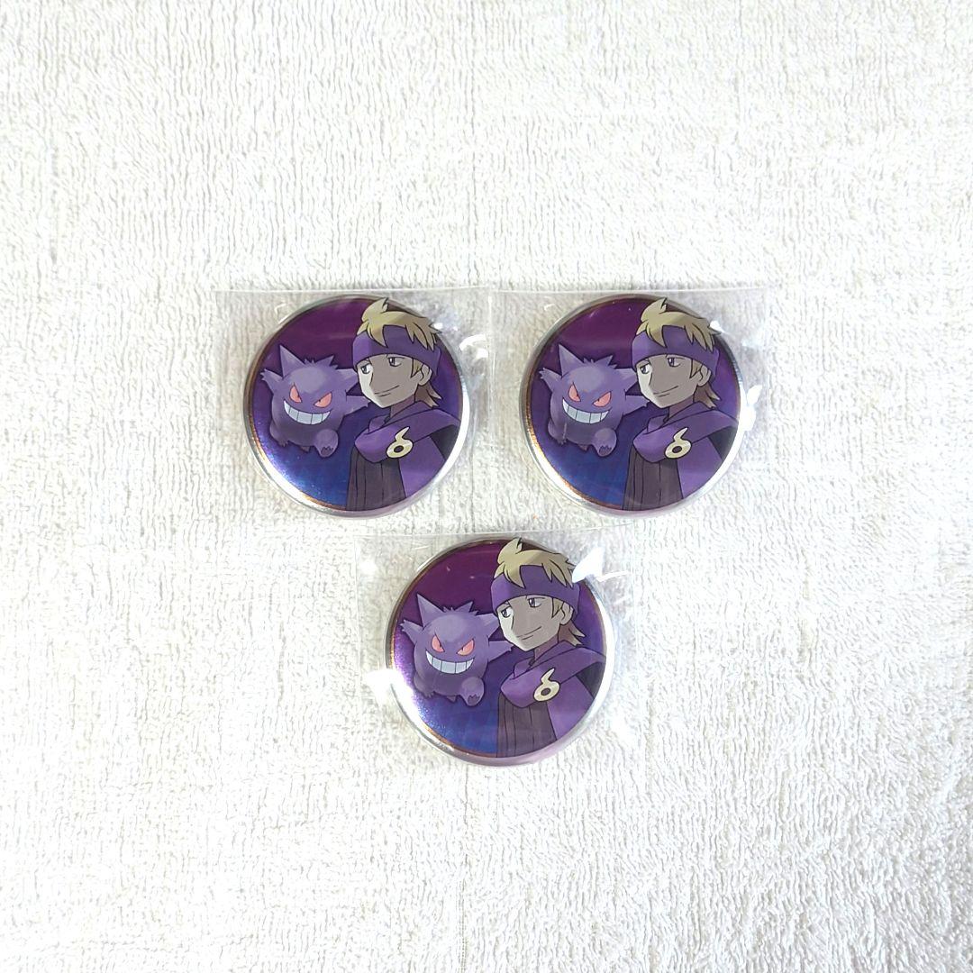 ポケットモンスター　ポケモン　トレーナー　ジョウト　缶バッジ　マツバ