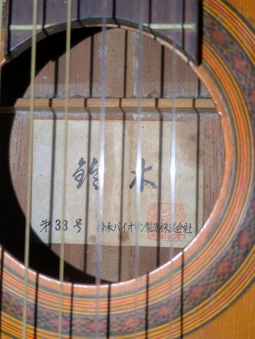ジャパンヴィンテージ/鈴木バイオリン 第33号 アコースティックギター アコギ