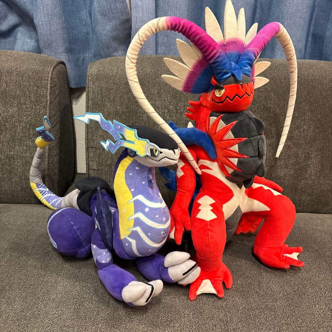 ミライドン　コライドン　ぬいぐるみ　セット