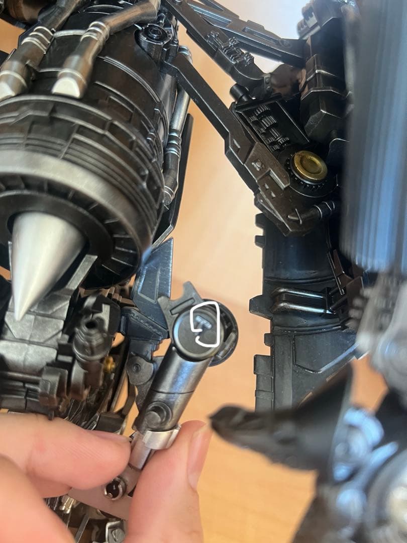 dlx Jetfireとkoオプトマスプライム　カスタムヘッド合体セット