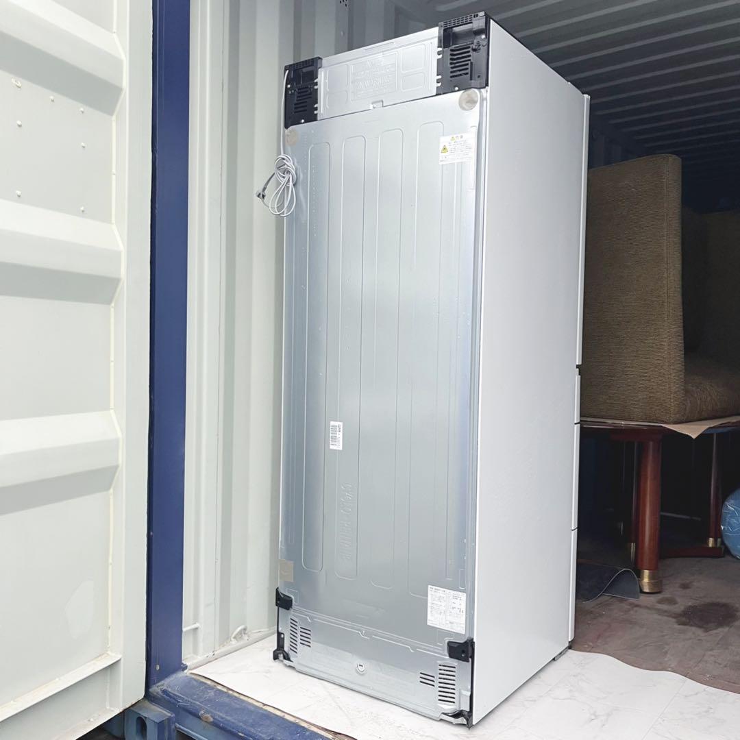 取付無料！パナソニックパーシャル搭載おしゃれホワイト大容量600L冷蔵庫！洗濯機