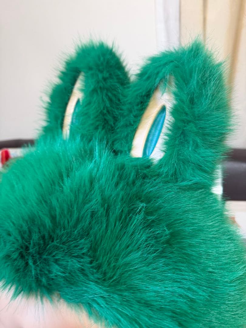 超特大60cmジモモ フォレストエンジェル カラフルテール 特注羽付モデル