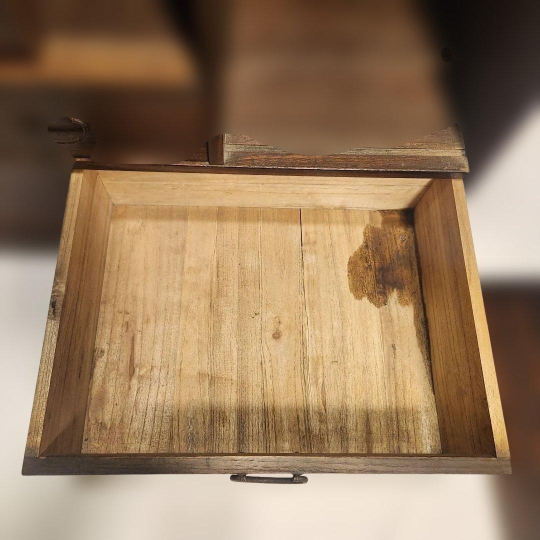 時代箪笥 茶箪笥 飾り棚 引戸 引出し 和家具 古民具 アンティーク 昭和レトロ