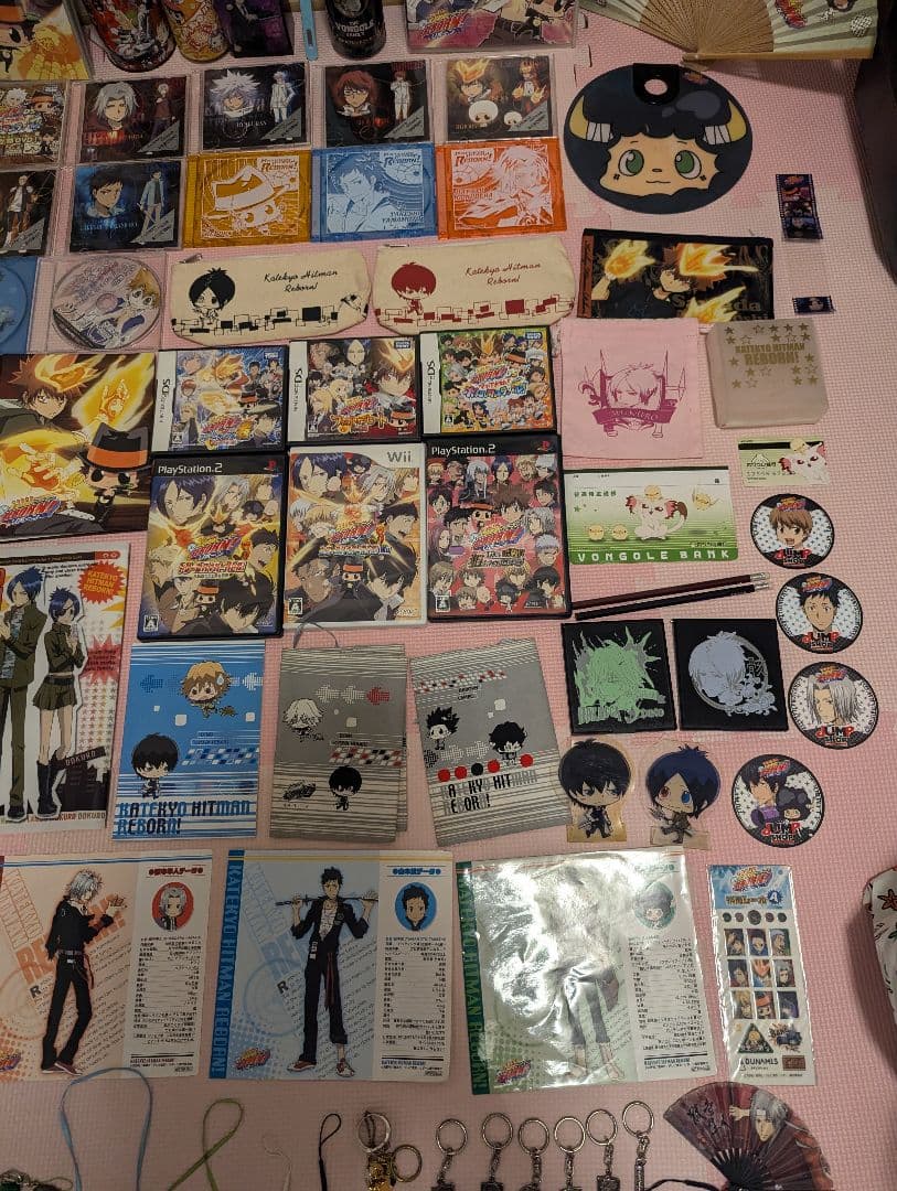 ハ*】様 家庭教師ヒットマンＲＥＢＯＲＮ！　激レア　希少品トランプなど　グッズま