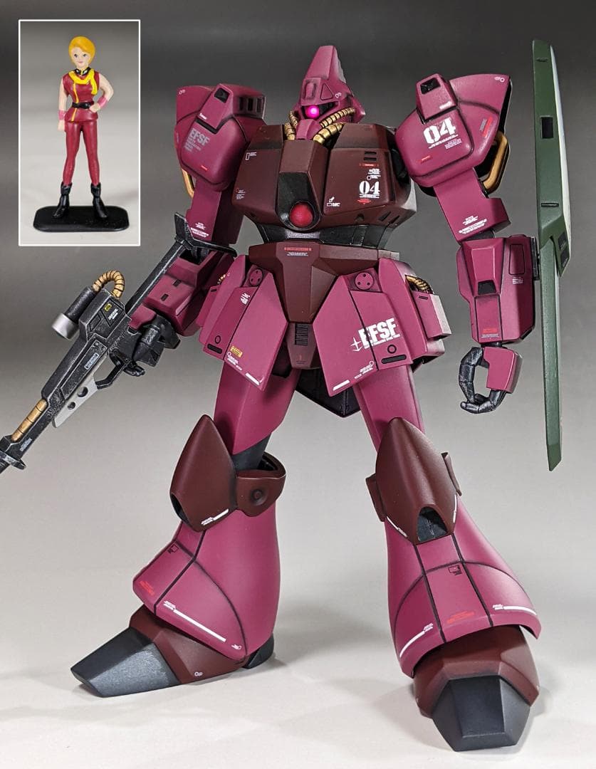 プラモデル　1/100 ガルバルディβ（機動戦士Zガンダム）組立塗装済