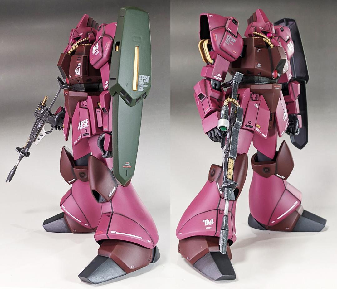 プラモデル　1/100 ガルバルディβ（機動戦士Zガンダム）組立塗装済