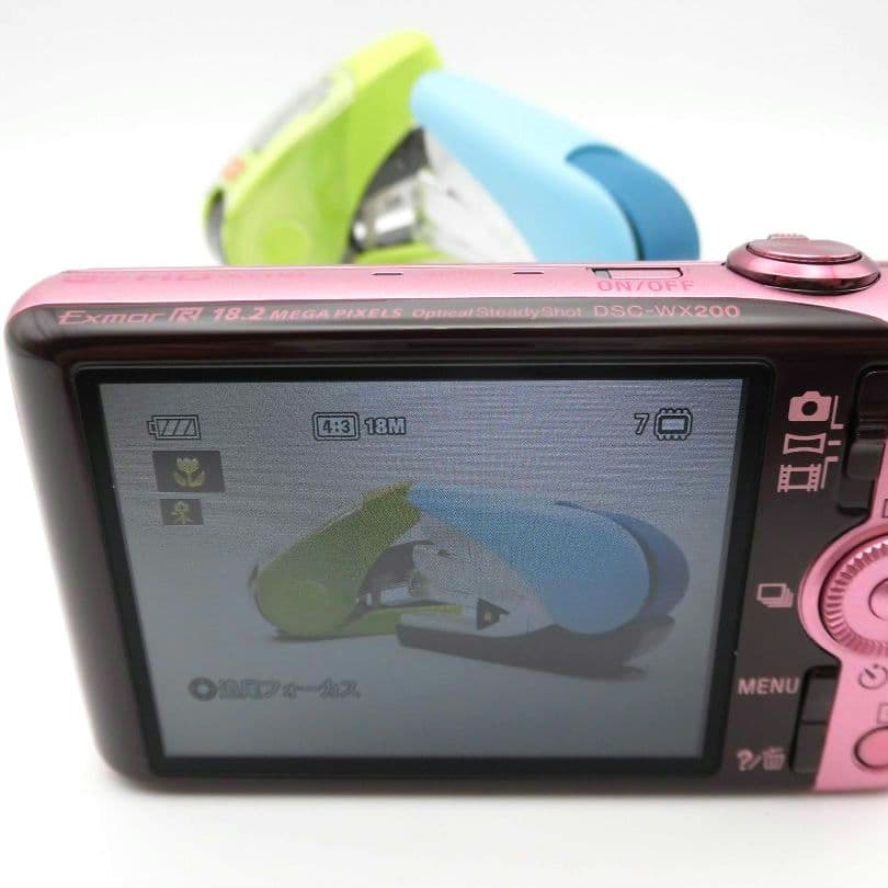 SONY Cyber-shot DSC-WX200 ピンク コンデジ