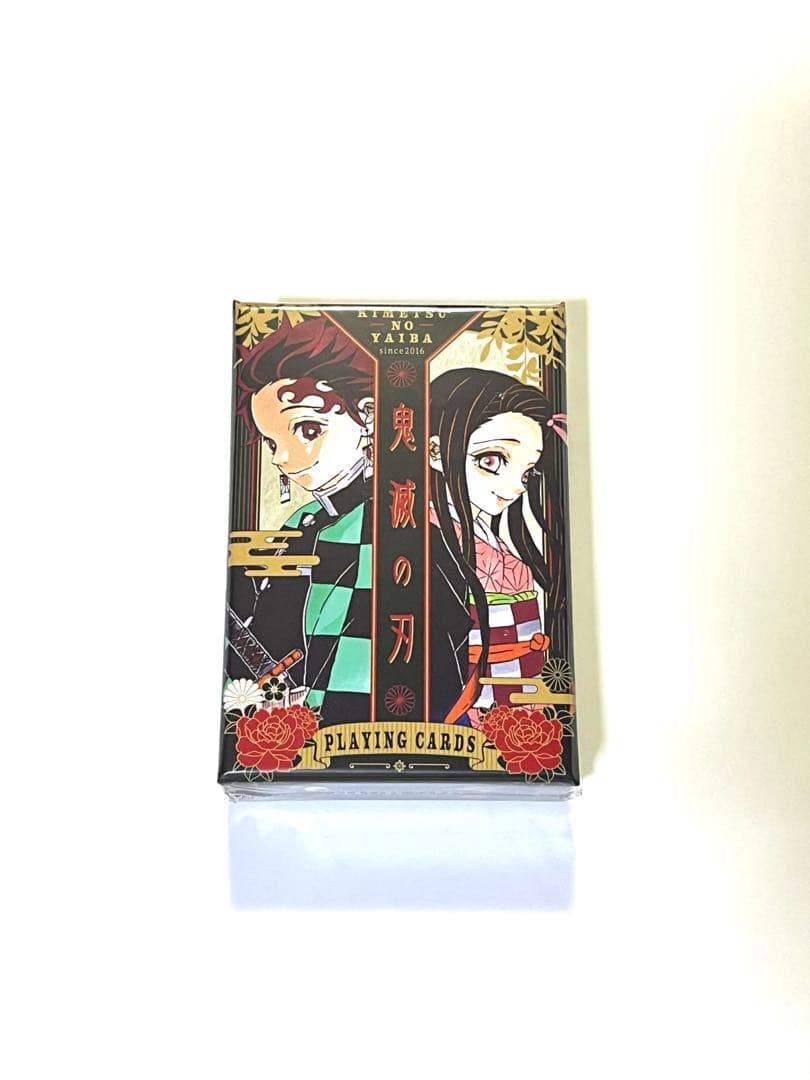 新品未開封　鬼滅の刃 トランプ BOX付 PLAYING CARDS 原作