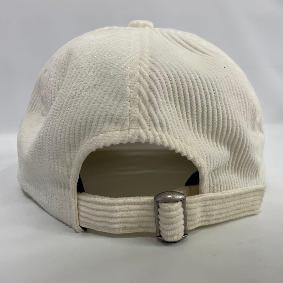 SAINT MICHAEL SECRET コーデュロイキャップ ホワイト