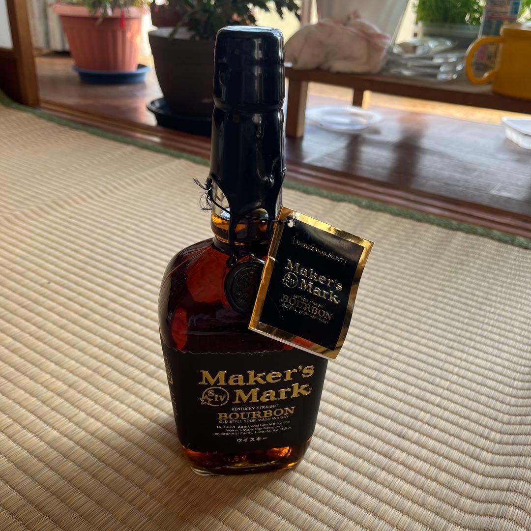 【未開封】メーカーズマークブラックトップ