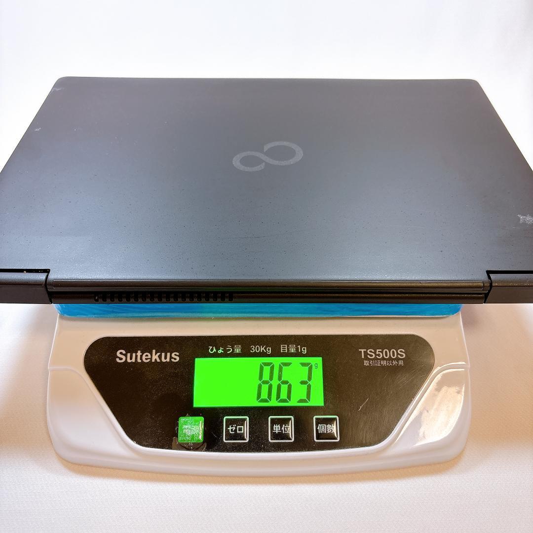★超軽量865g・タッチ★ 富士通 日本製 ノートPC U9310X/D 898