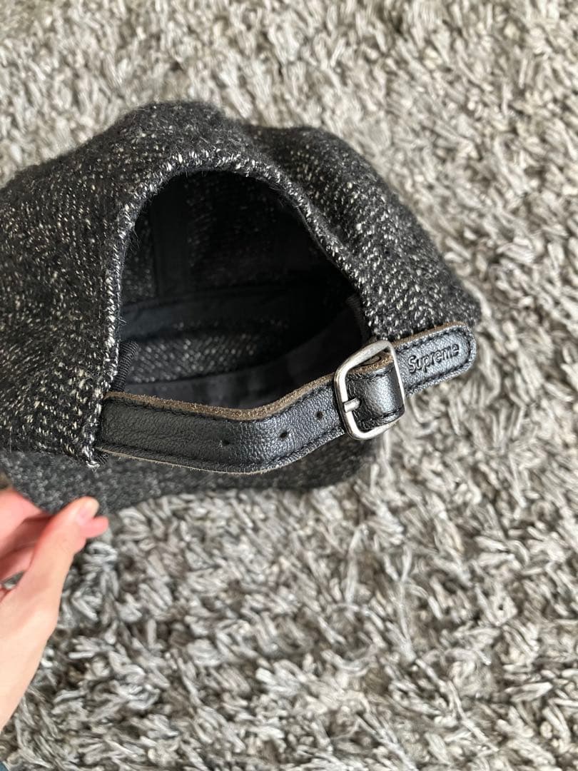 Supreme Wool Camp Cap ブラック　ロロピアーナ生地